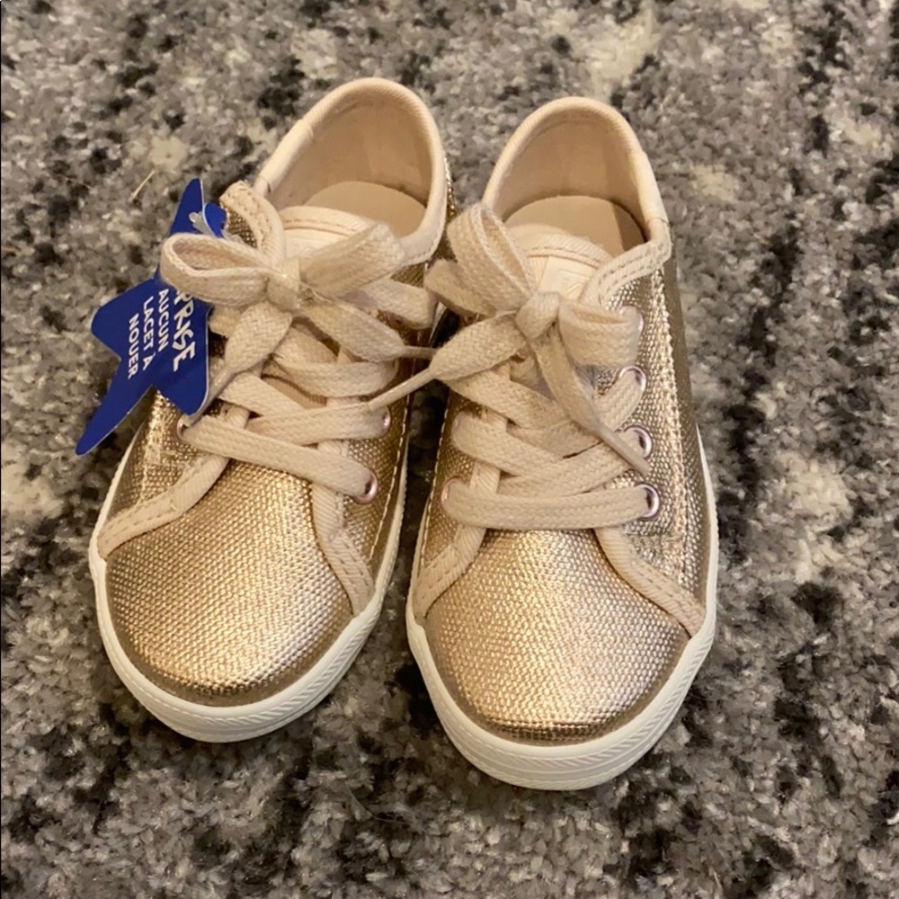 NWT Keds Kickstart Sneaker- Rose Gold (toddler)